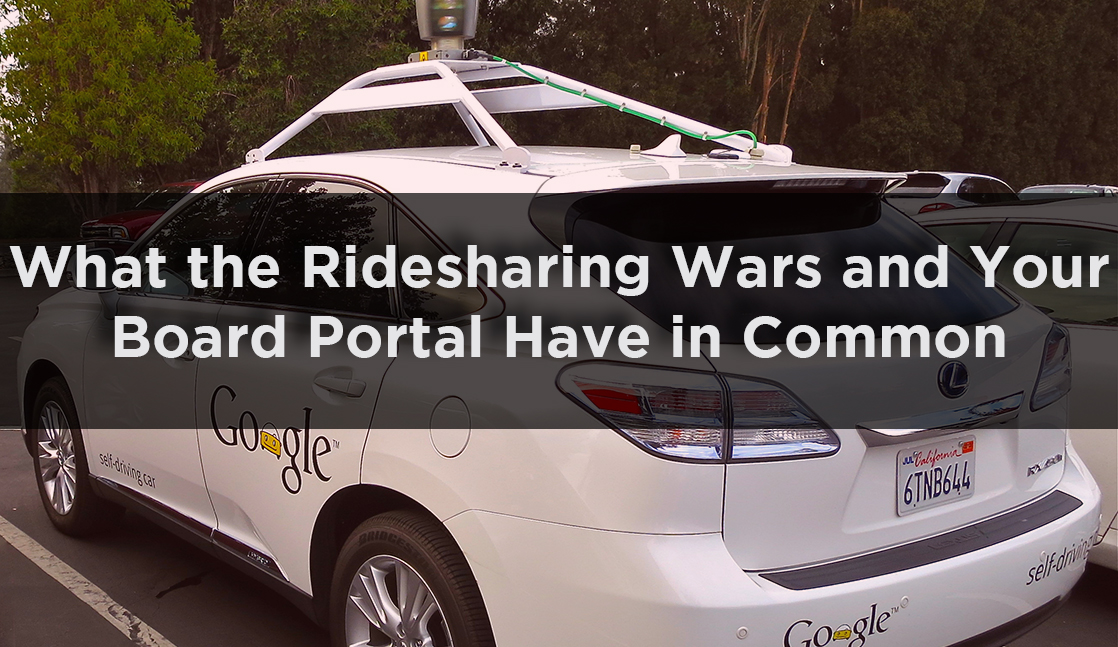 Ride Sharing Wars akin to Board Portals
