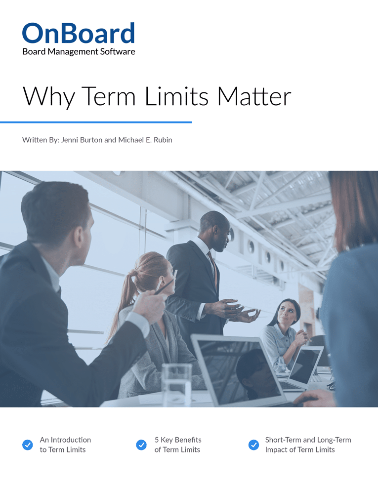 Why Term Limits Matter eBook Cover Art