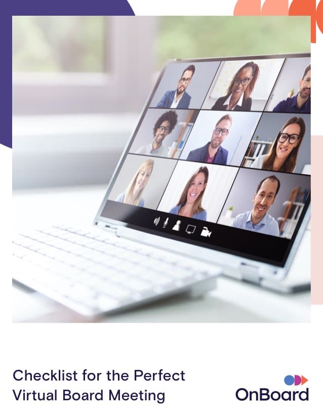 Chceklist for the Perfect Virtual Board Meeting