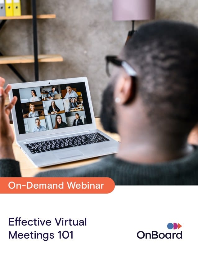 Effective Virtual Meetings 101