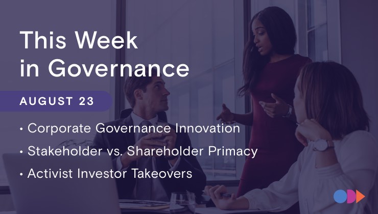 This Week in Governance