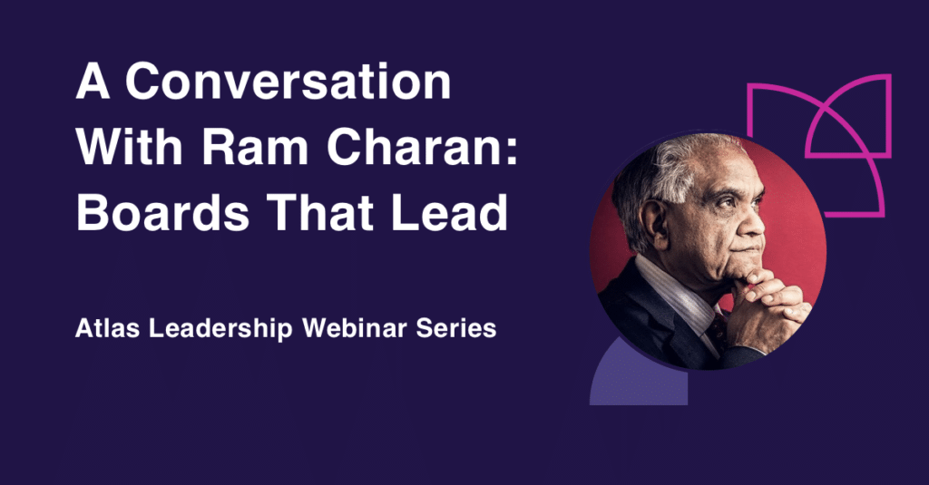 Ram Charan: Boards That Lead