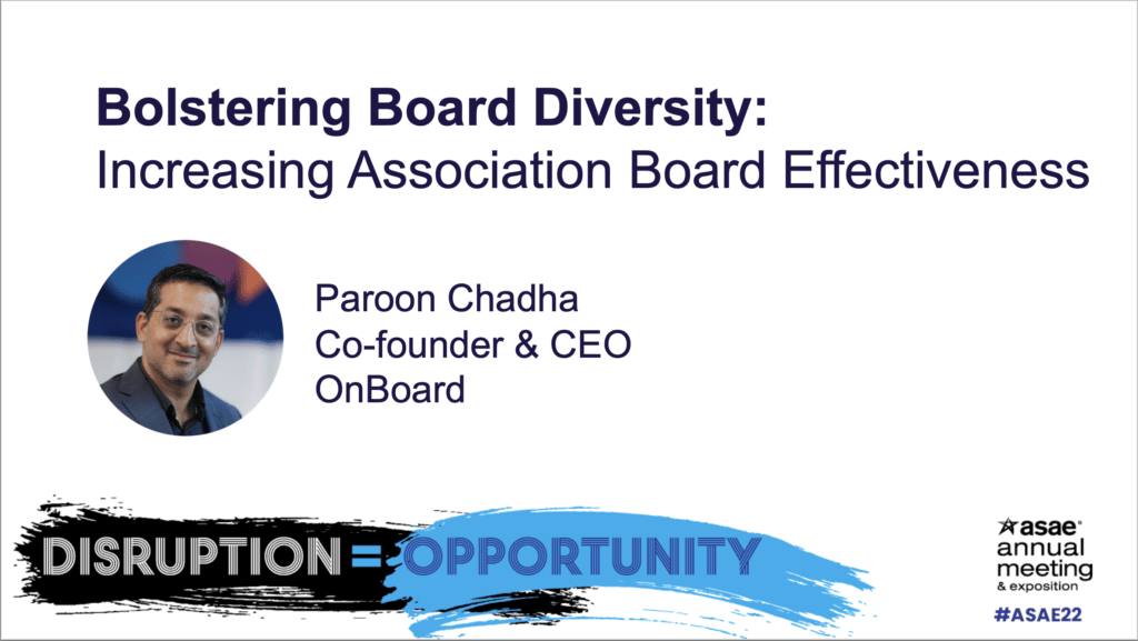 Bolstering board diversity