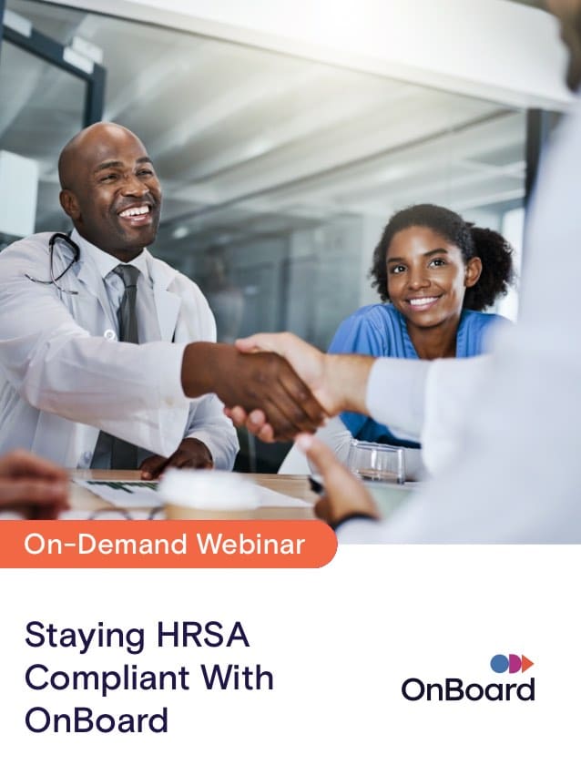 Staying HRSA Compliant With OnBoard