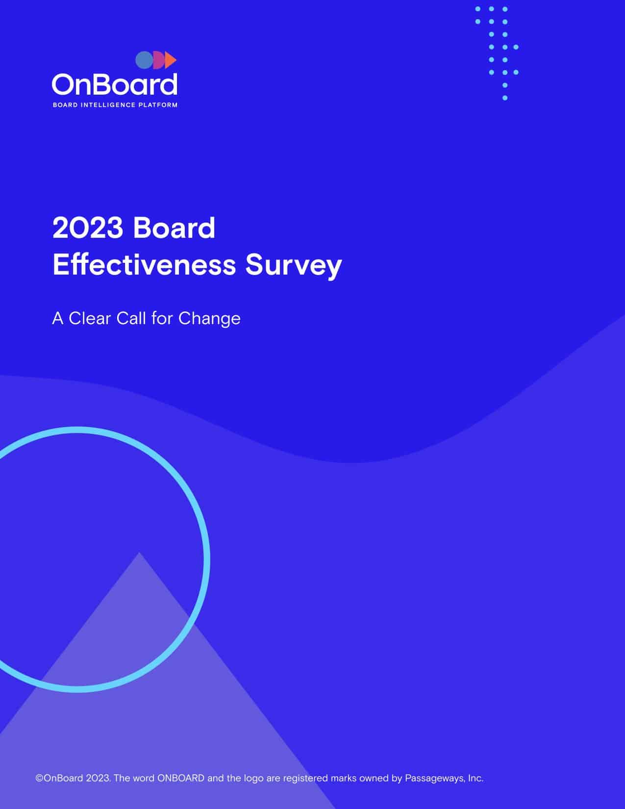 2023 Board Effectiveness Survey