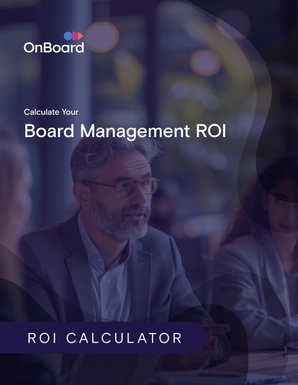 OnBoard ROI Calculator | Board Management ROI