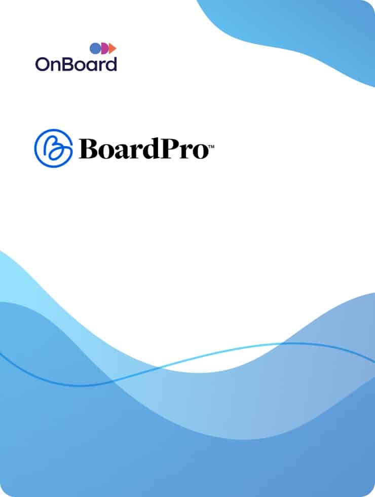 OnBoard vs Boardpro Vendor Comparison