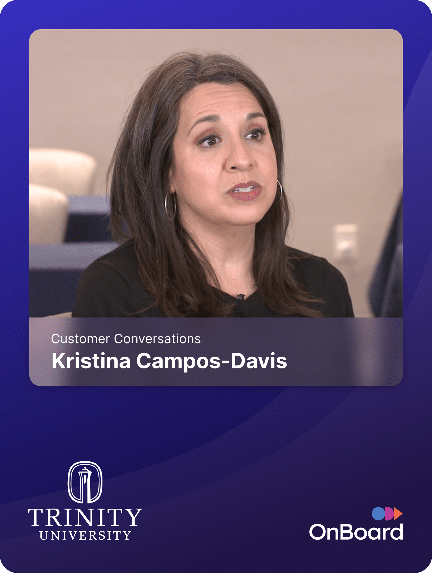 Kristina Campos-Davis, MBA, Ph.D., Trinity University
