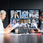 nonprofit board committee meeting over zoom